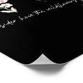 Poster Consider How The Wildflowers Grow Jesus God Christ (Coin)