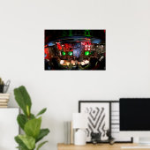 Poster CONSOLE DE BOMBER AVIONICS, NAV et ARMES (Bureau à domicile)