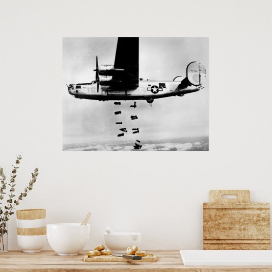 Poster Consolidated B-24 Liberator (Cuisine)