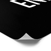 Poster Consommation d'énergie amusant Énergétique Drink P (Coin)