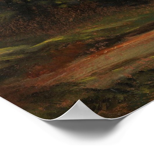 Poster Constable - Arbres Sur Hampstead Heath (Coin)