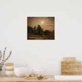 Poster Constable - Arbres Sur Hampstead Heath (Cuisine)