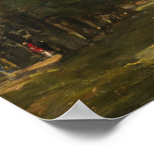 Poster Constable - Cathédrale Salisbury De Lower Marsh (Coin)