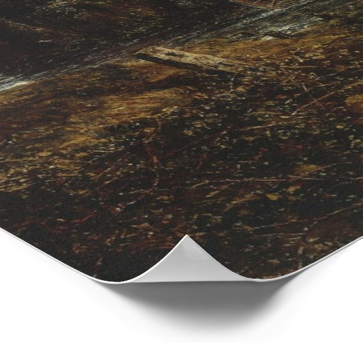 Poster Constable - Cathédrale Salisbury De Meadows (Coin)