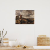 Poster Constable - Château de Hadleigh Embouchure de la T (Cuisine)