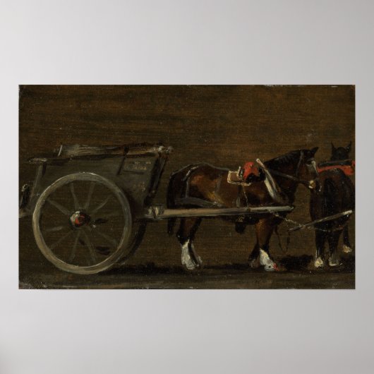 Poster Constable - Cheval Et Panier (Devant)