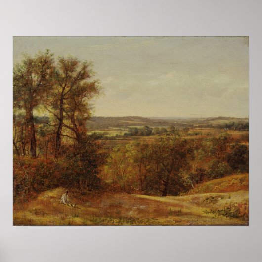 Poster Constable - Dedham Vale (Devant)