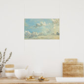Poster Constable - Étude Cloud (Cuisine)