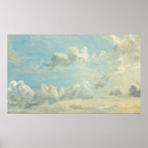 Poster Constable - Étude de Nuages