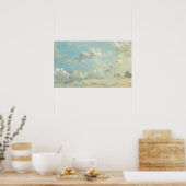 Poster Constable - Étude de Nuages (Cuisine)