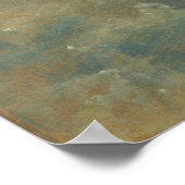 Poster Constable - Étude de nuages (Coin)
