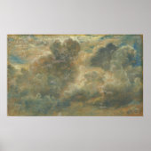 Poster Constable - Étude de nuages (Devant)