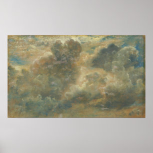 Poster Constable - Étude de nuages