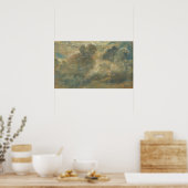 Poster Constable - Étude de nuages (Cuisine)