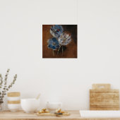 Poster Constable - Étude De Trois Tulipes De Perroquets 1 (Cuisine)