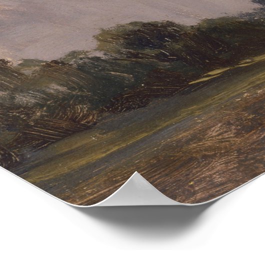 Poster Constable - Étude D'Un Ciel Nuageux (Coin)