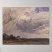 Poster Constable - Étude D'Un Ciel Nuageux (Devant)