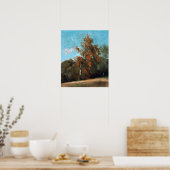 Poster Constable - Étude d'un frêne (Cuisine)