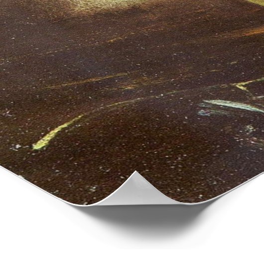 Poster Constable - Fleurs Dans Un Vase En Verre 1814 (Coin)