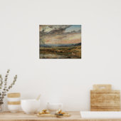 Poster Constable - Hampstead Heath Avec Étang Et Bains (Cuisine)