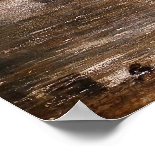 Poster Constable - Le Panier de foin 1821 (Coin)