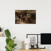 Poster Constable - Le Panier de foin 1821 (Bureau à domicile)