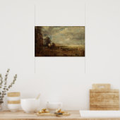 Poster Constable - Le pont de Waterloo vu de Whitehall (Cuisine)
