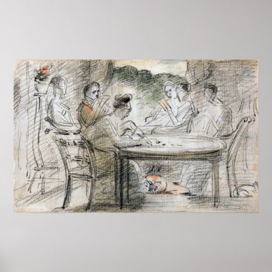 Poster Constable - M. Hobson de Markfield et famille (Devant)