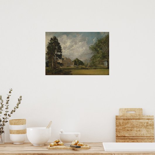 Poster Constable - Malvern Hall Warwickshire (Cuisine)