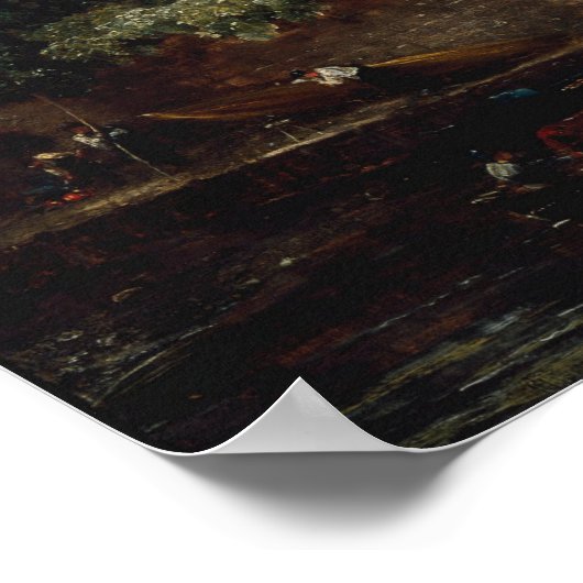 Poster Constable - Pont Waterloo (Coin)