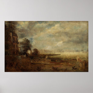 Poster Constable - Pont Waterloo Vu De Whitehall