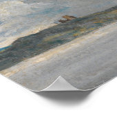 Poster Constable - Scène Côtière Avec Falaises (Coin)