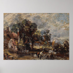 Poster Constable - Sketch For The Haywain