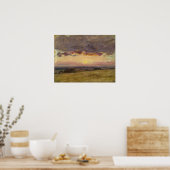 Poster Constable - Soirée D'Été Avec Nuages De Tempête (Cuisine)