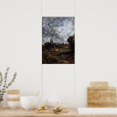 Poster Constable - Stoke-By-Nayland 1836 (Cuisine)