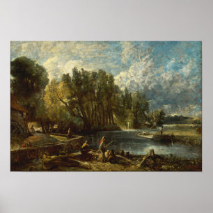 Poster Constable - Stratford Mill