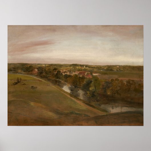 Poster Constable - Stratford Saint Mary (Devant)