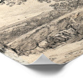 Poster Constable - Un grand chêne 1801 (Coin)