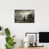 Poster Constable - Une vue de Salisbury (Bureau à domicile)