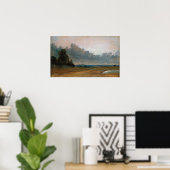 Poster Constable - Une vue sur Hampstead Heath avec Harro (Bureau à domicile)