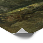 Poster Constable - Vue d'un taillis (Coin)