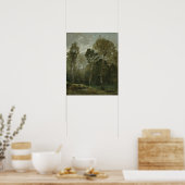 Poster Constable - Vue d'un taillis (Cuisine)