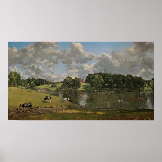 Poster Constable - Wivenhoe Park Essex (Devant)