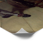 Poster Constantijn Huygens et son greffier, 1627 (Coin)