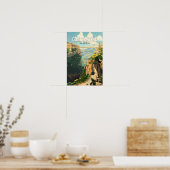 Poster Constantine Algérie Voyage Art Rétro (Cuisine)