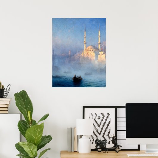 Poster Constantinople, Ivan Aivazovsky (Bureau à domicile)