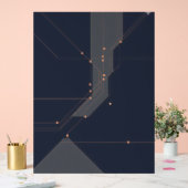 Póster 'Constelación de Código'  Acryl Bord (Huwelijk)