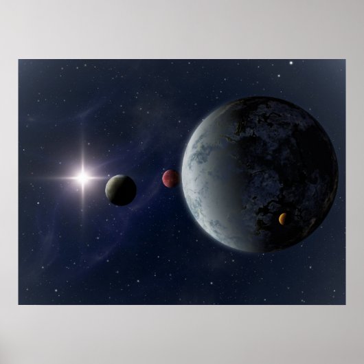 Poster Constellation (Devant)