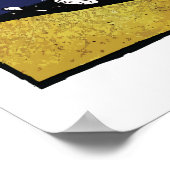 Poster Constellation "Au-Dessus De La Lune" (Coin)