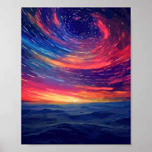 Poster Constellation cosmique